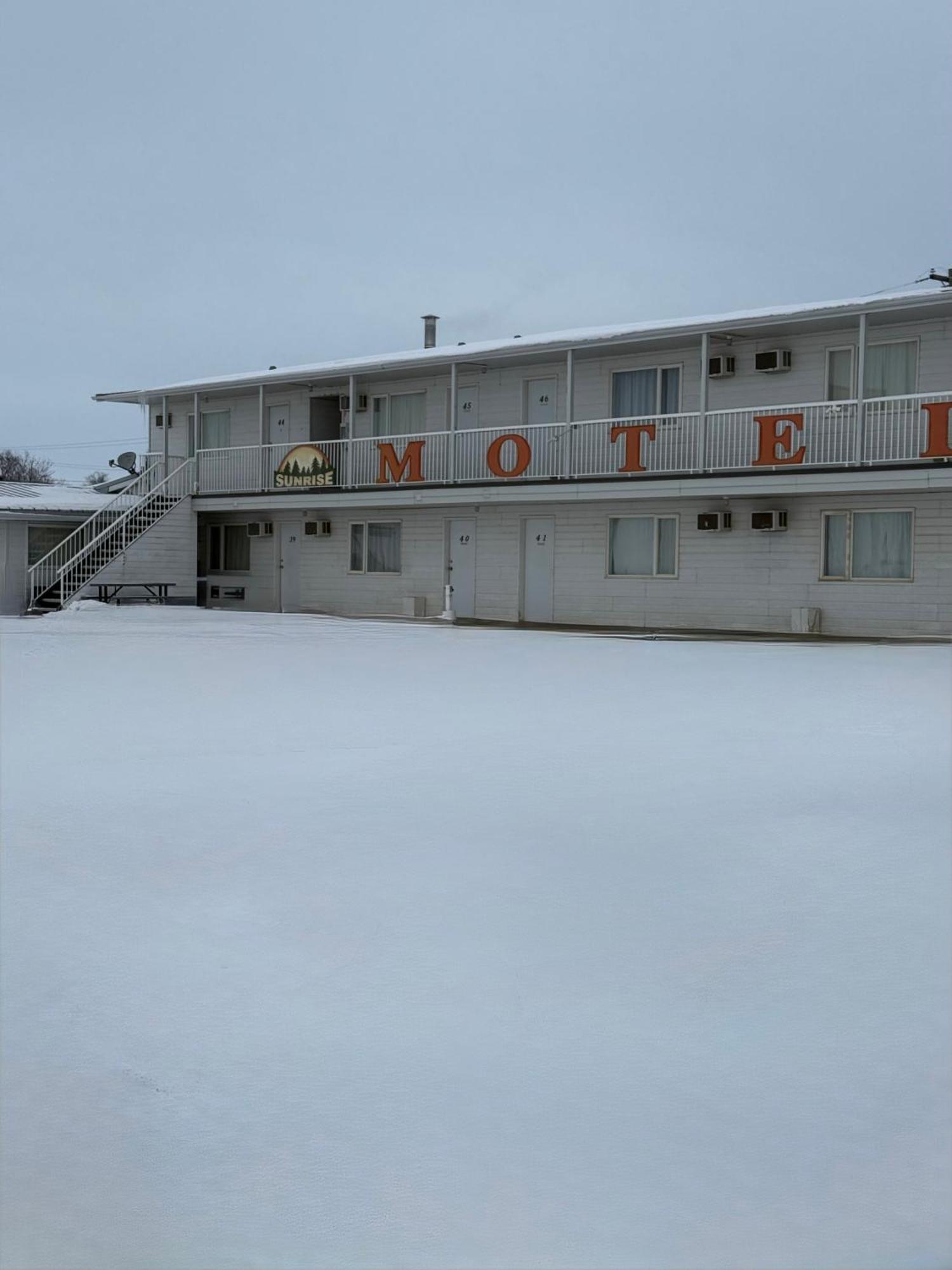 Sunrise Motel Consort Exterior foto